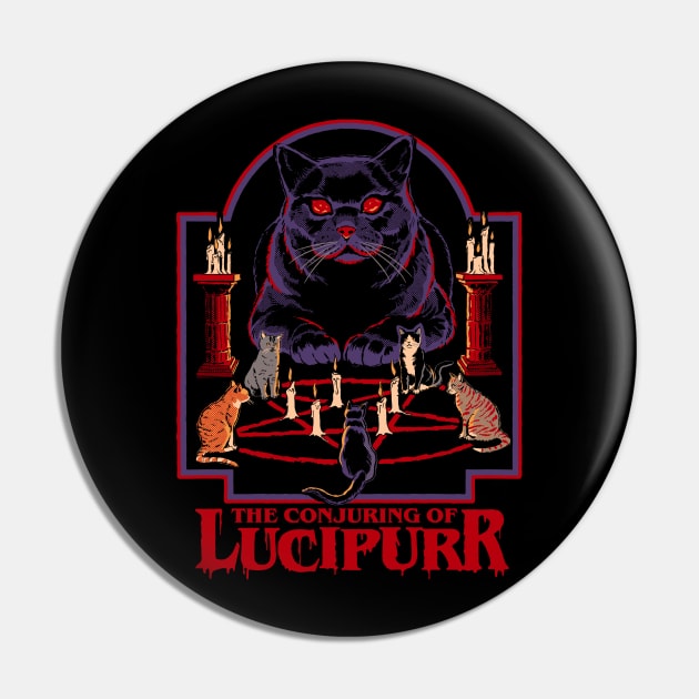 The Conjuring of Lucipurr Pin by Steven Rhodes