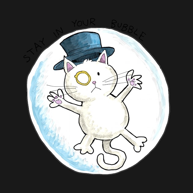 Dapper Cat - Bubble by johnnybuzt