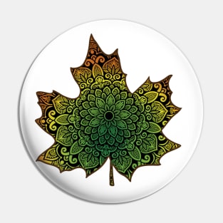 Colorful Maple leaf, fall season, autumn, festive season, holidays Pin