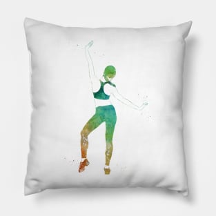 Fitness woman Pillow