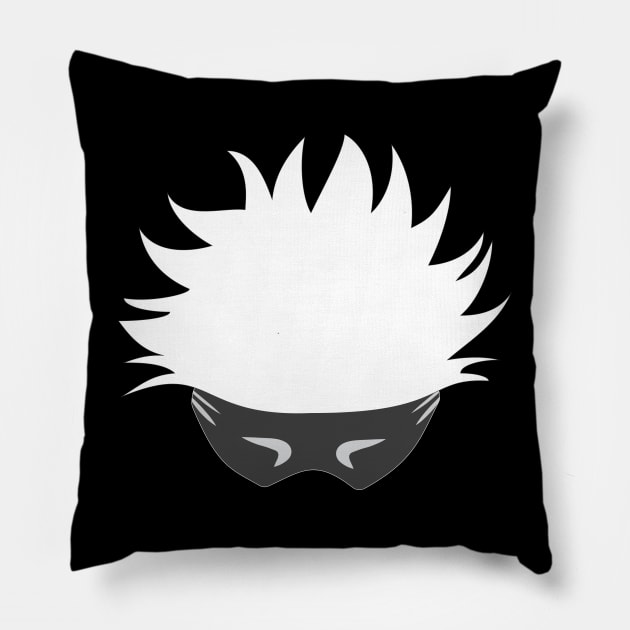 Gojo Face Pillow by AlyssaM97