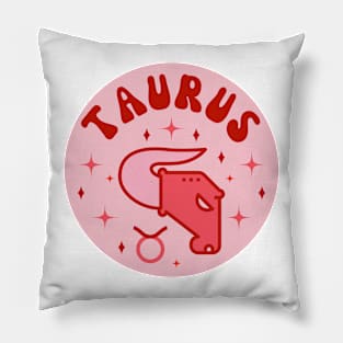 Taurus Zodiac Sign Pillow