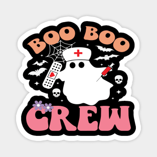 Groovy Boo Boo Crew Nurse halloween Magnet