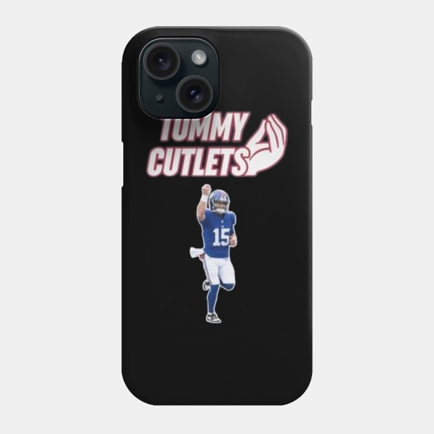 Tommy Cutlets NY Giants tee Phone Case by That Fuzzing Rock Store