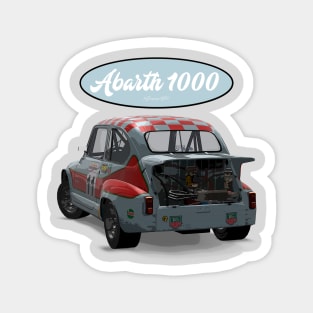 ABARTH 1000 11 Back Magnet