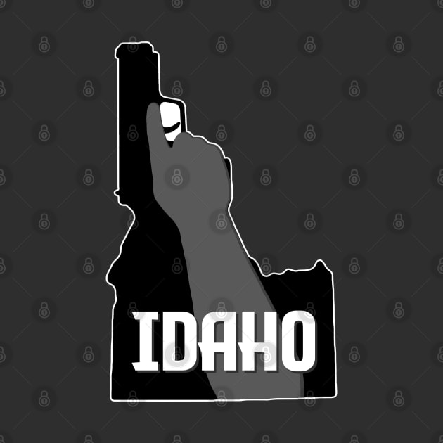 Idaho - Gun Logo by blackphantasm