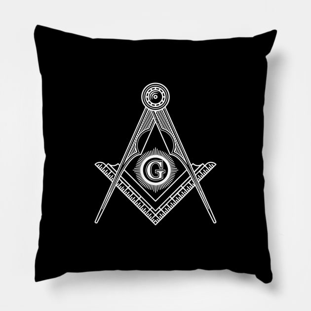 Freemasons Pillow by Cultture