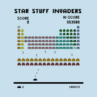 Star Stuff Invaders T-Shirt