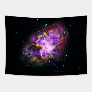 Crab Nebula Composite Tapestry