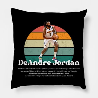 DeAndre Jordan Vintage V1 Pillow