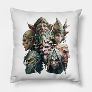 A Clan of Giants Pillow