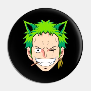 Zoro Cat Pin