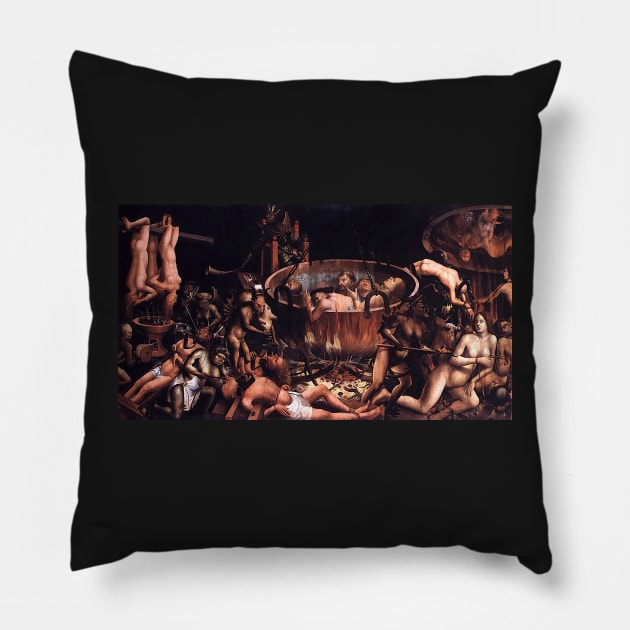 Inferno — Anonymous Pillow by themasters