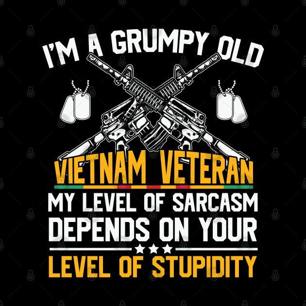 Old Vietnam Veteran - Sarcasm by busines_night