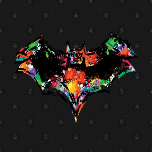 Bat paint splash by CindyS