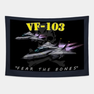 VF-103 Squadron Tee Tapestry