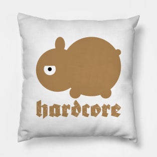 Funny Hardcore Bunny Pillow