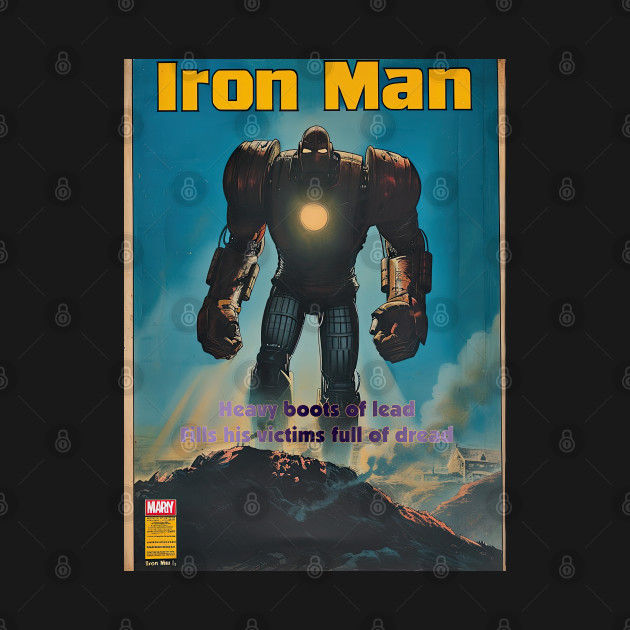 Iron Man, A vintage comics cover by obstinator