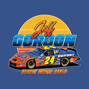 Jeff Gordon Flames 24 Legend Retro T-Shirt