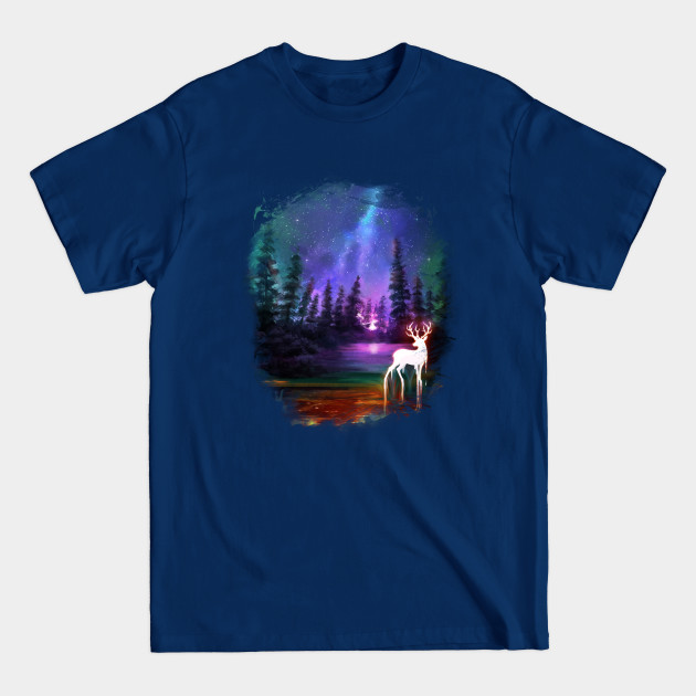 Disover Deer in wood - Deer - T-Shirt