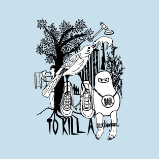 To Kill a Mockingbird (black and white) T-Shirt