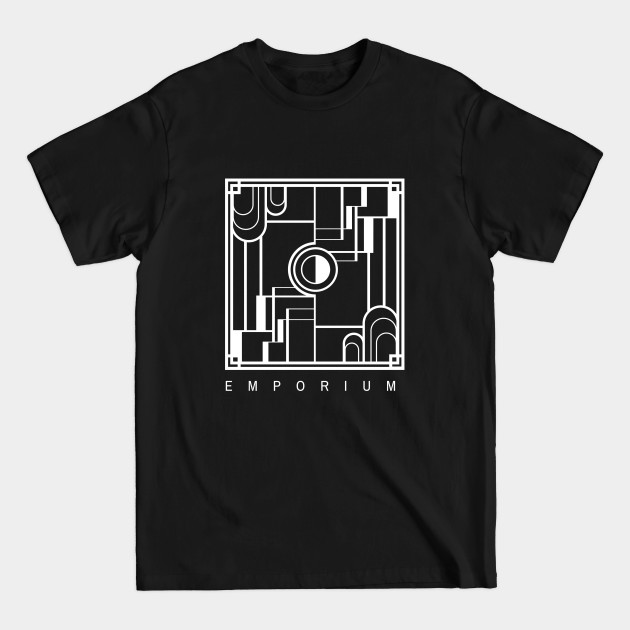 Discover Abstract Geometric Emporium Design - Abstract Geometric Shapes - T-Shirt