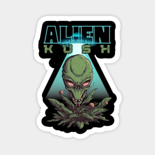 Alien Kush Ufo Style Magnet