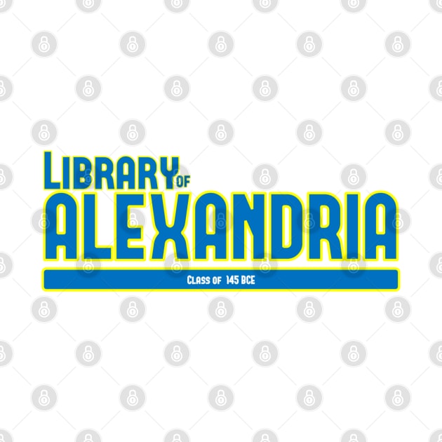 Library of Alexandria - Class of 145 BCE by GodlessThreads