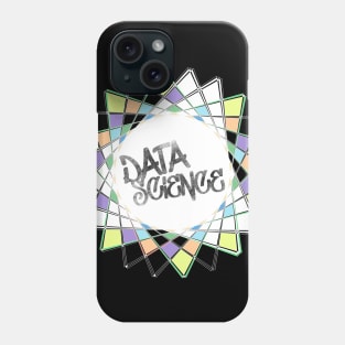 Data Science Graffiti | Abstract Geometric Street Art White Phone Case