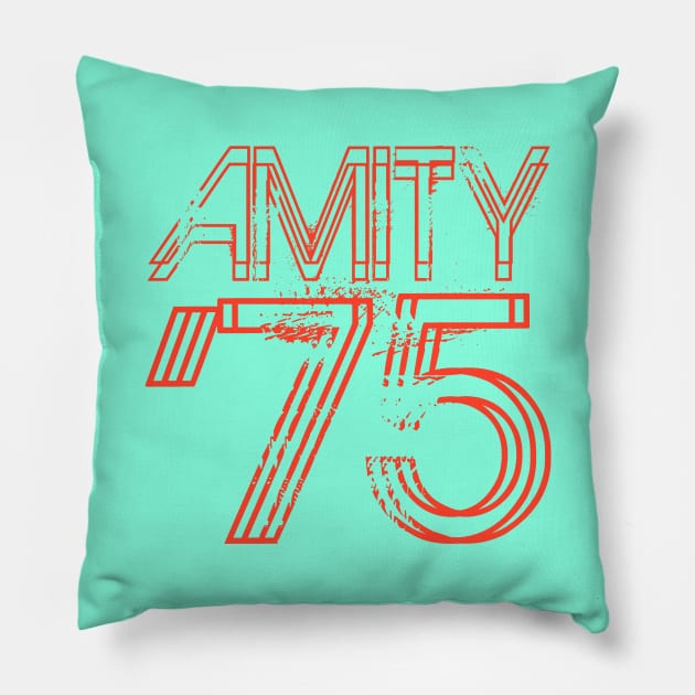 Amity '75 Coral Origins Pillow by TheDaintyTaurus