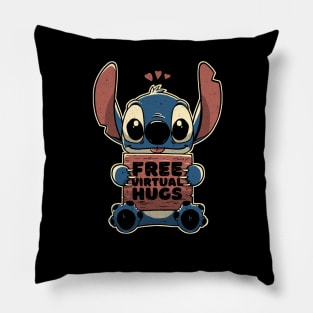 Free Virtual Hugs Pillow