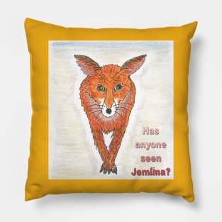 Red Fox Pillow