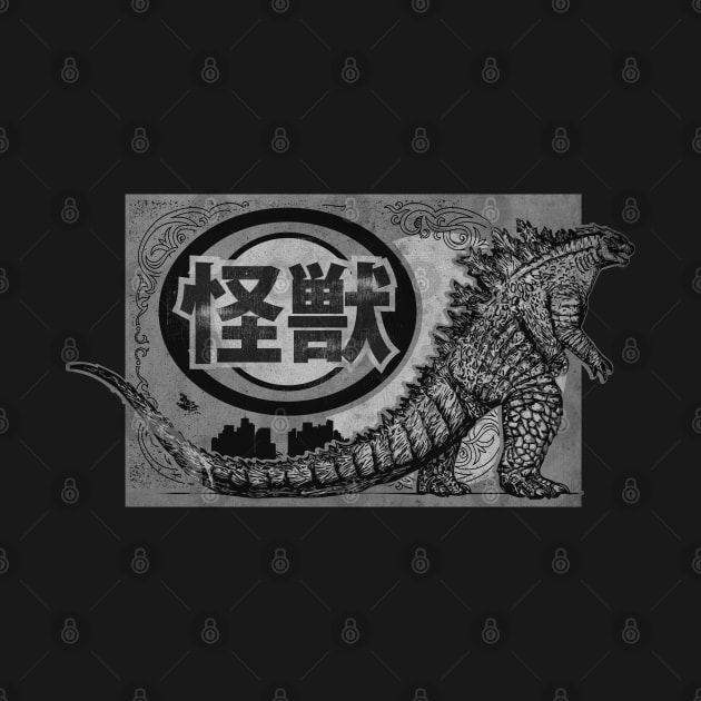 Kaiju Legend Postcard by CTShirts