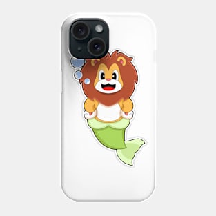 Lion Mermaid Phone Case