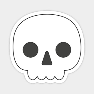 Simple Skull Magnet