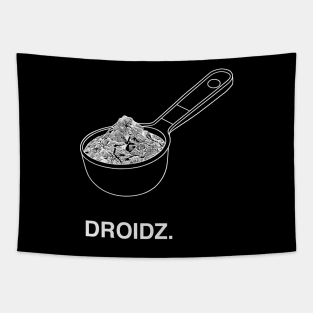 Droidz. Creatine Monohydrate. Workout Gear Tapestry