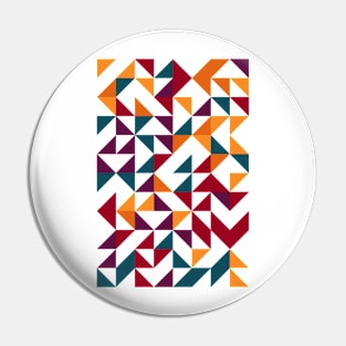 Creative Geometric Colourful Triangle Pattern #36 Pin