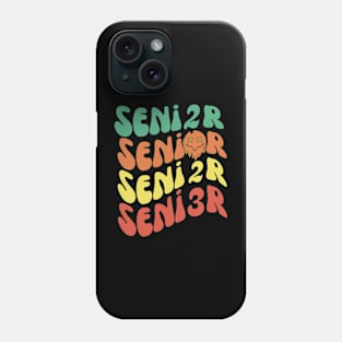 Groovy Retro Senior 2023 Phone Case