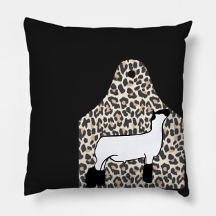 Cheetah Ear Tag - Market Lamb 2 - NOT FOR RESALE WITHOUT PERMISSION Pillow