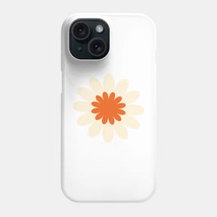 Daisies — Orange and Green Phone Case