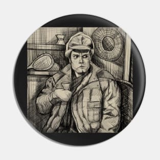 Call Me Ishmael Sketch Pin