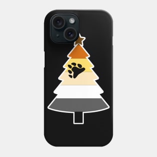 Christmas Tree LGBT Flag Bear Brotherhood Phone Case