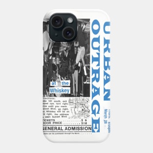 Urban Outrage: Punk Rock Show 2 Phone Case