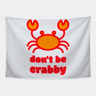 Don't be Crabby Tapestry