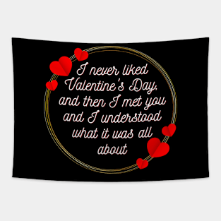 Valentine day gift idea for wife - valentine gift Tapestry