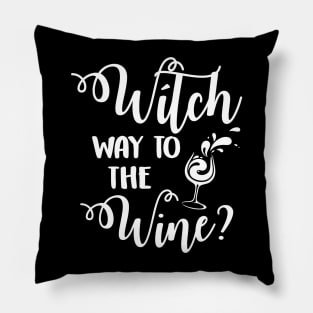 Witch Way to The Wine Pillow