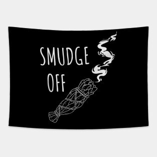 SMUDGE OFF WITCH DESIGN Tapestry