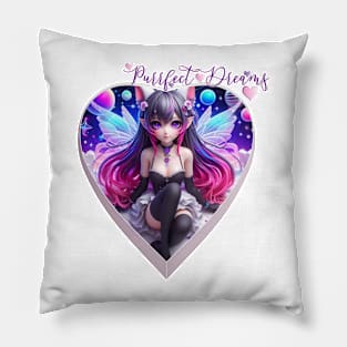 Purrfect Dreams -  Cat Girl Pillow