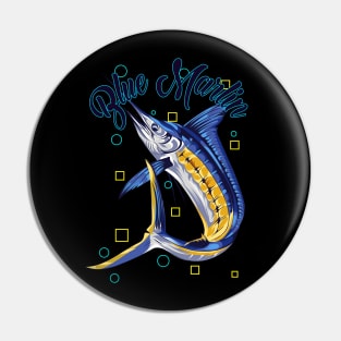 Blue Marlin Pin