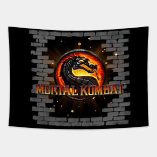 Team Mortal Kombat Pro Kompetition Tapestry